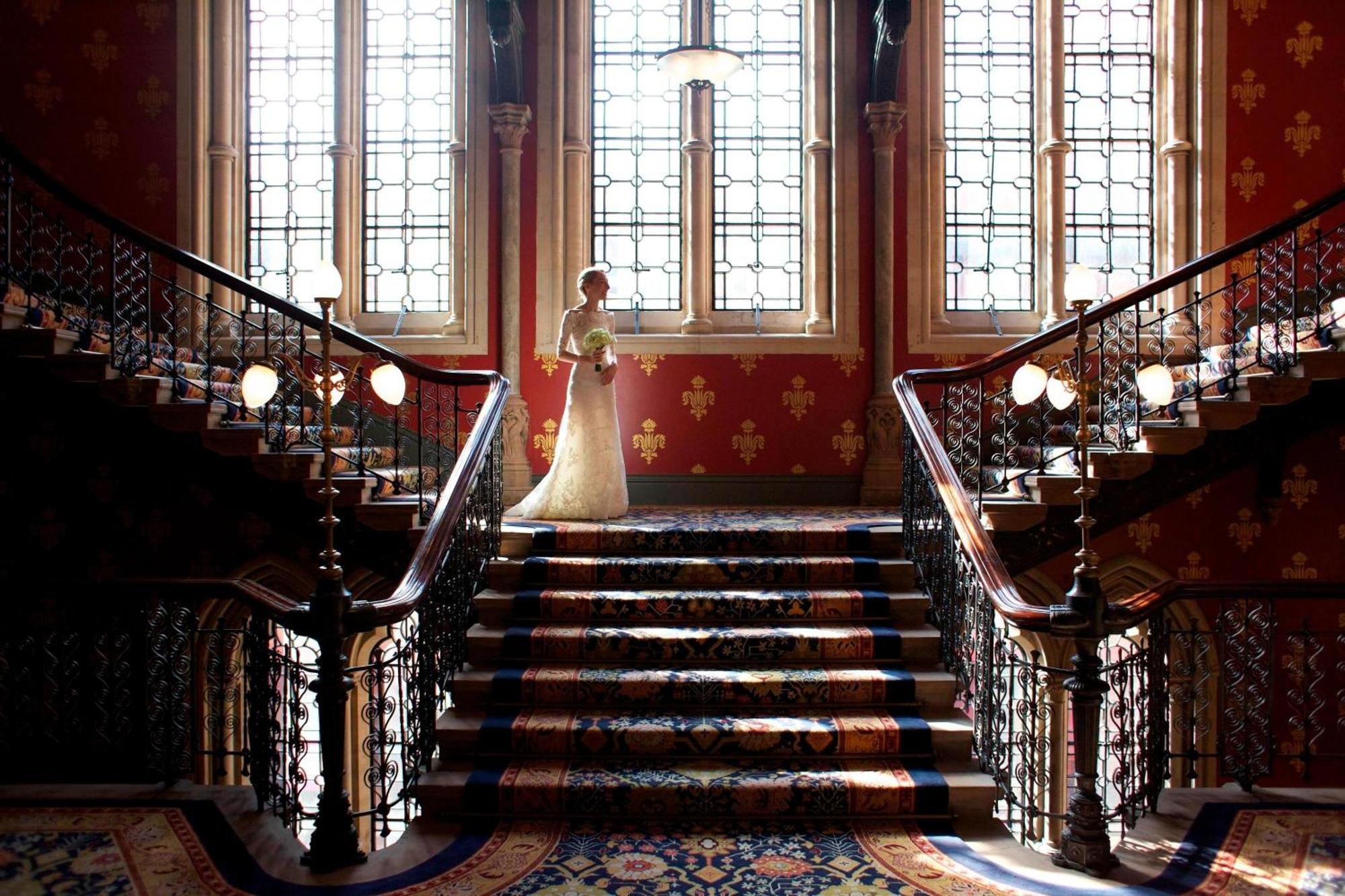 St. Pancras Renaissance Hotel Лондон Екстериор снимка The staircase