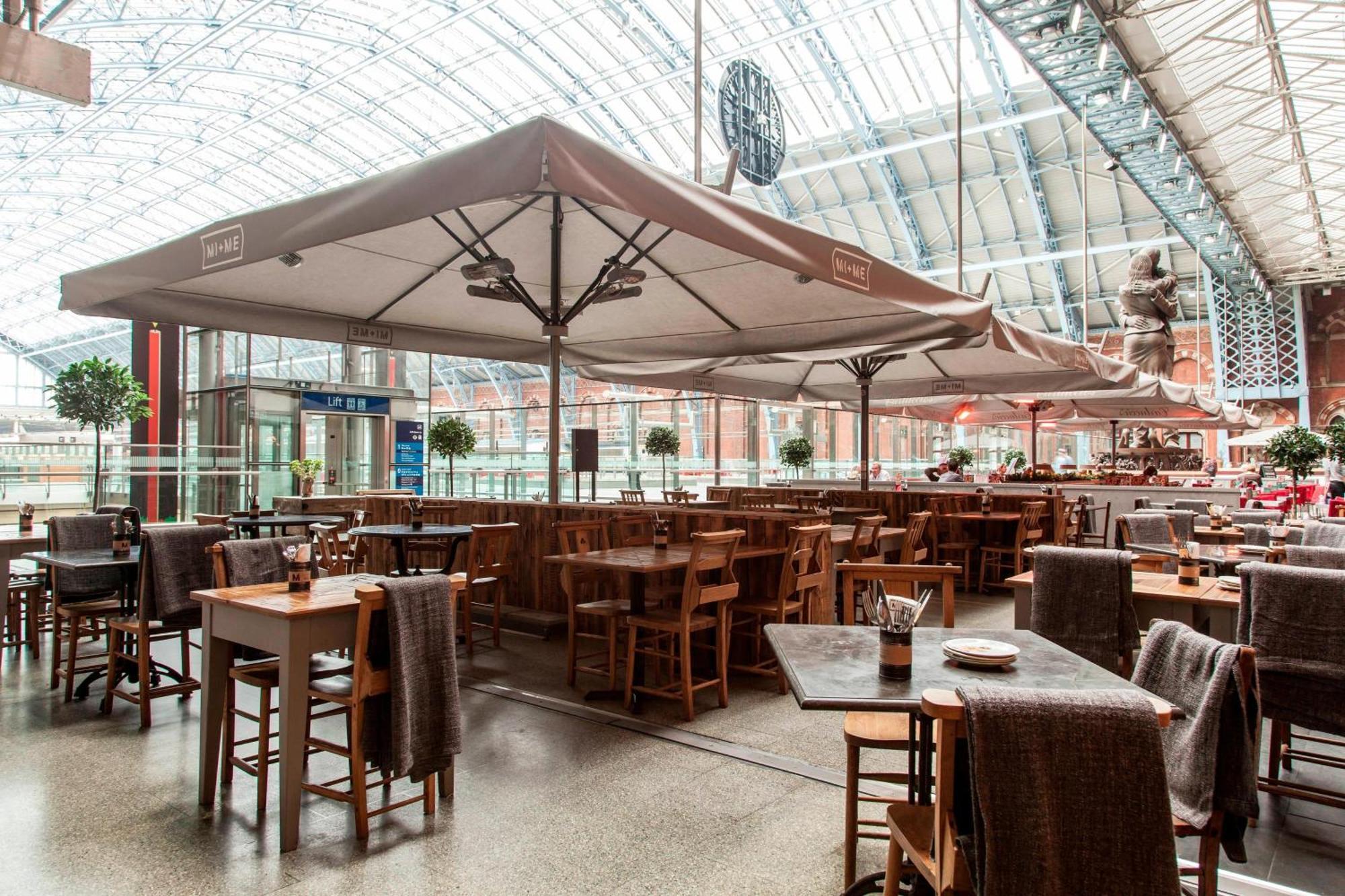 St. Pancras Renaissance Hotel Лондон Екстериор снимка Restaurant
