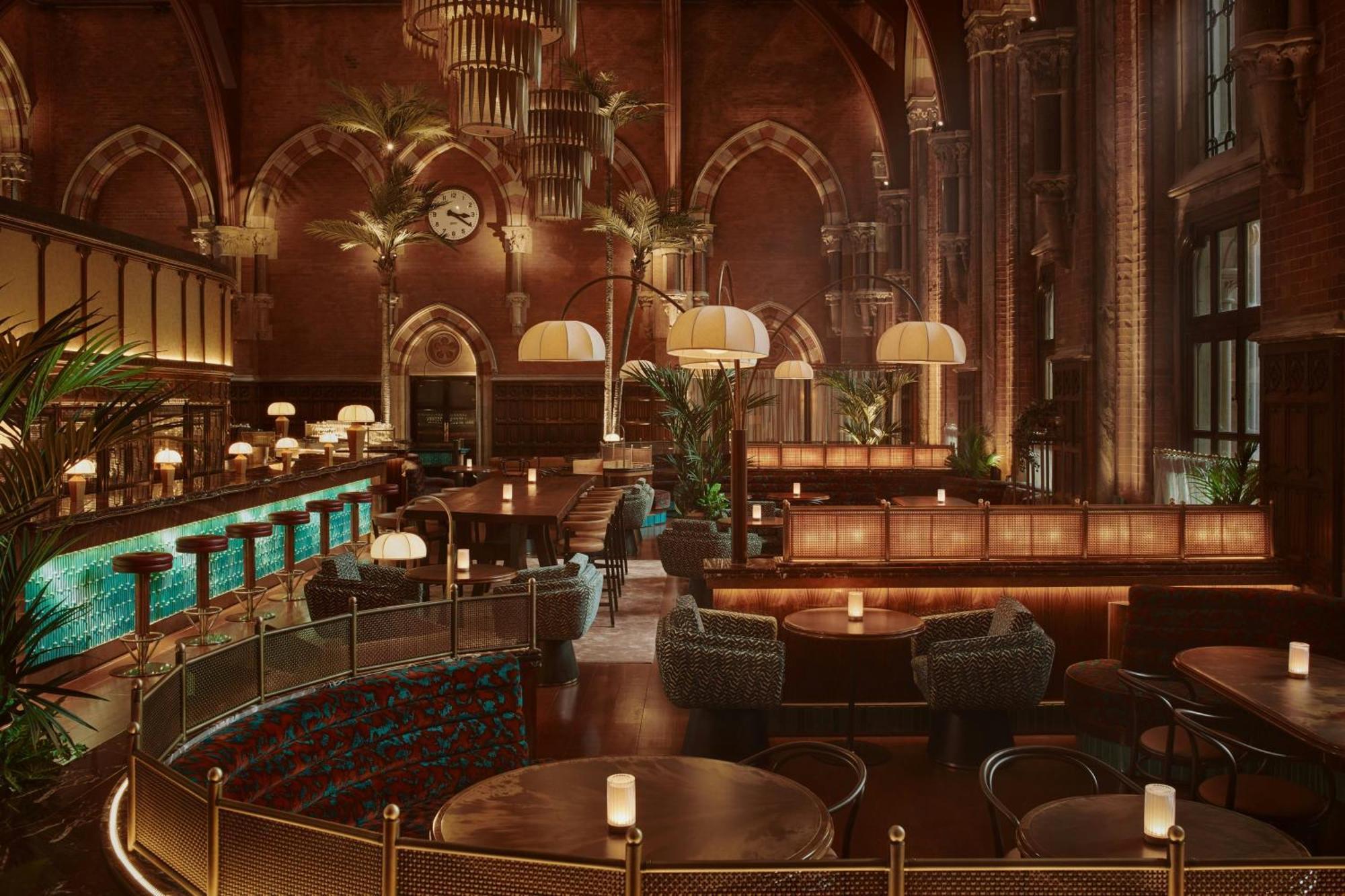 St. Pancras Renaissance Hotel Лондон Екстериор снимка The interior of the restaurant