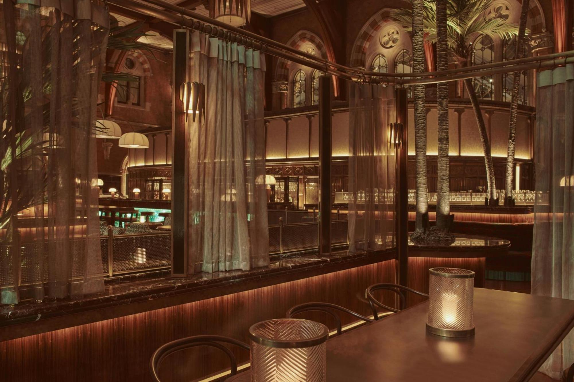 St. Pancras Renaissance Hotel Лондон Екстериор снимка Interior of the restaurant